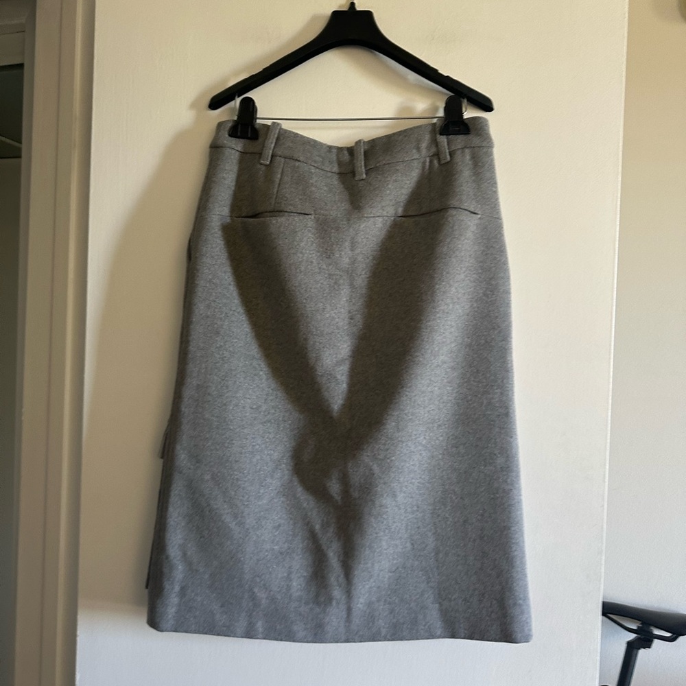 Modern Citizen Felicia Wool Utility Pencil Midi Skirt size Medium EUC - Picture 9 of 11